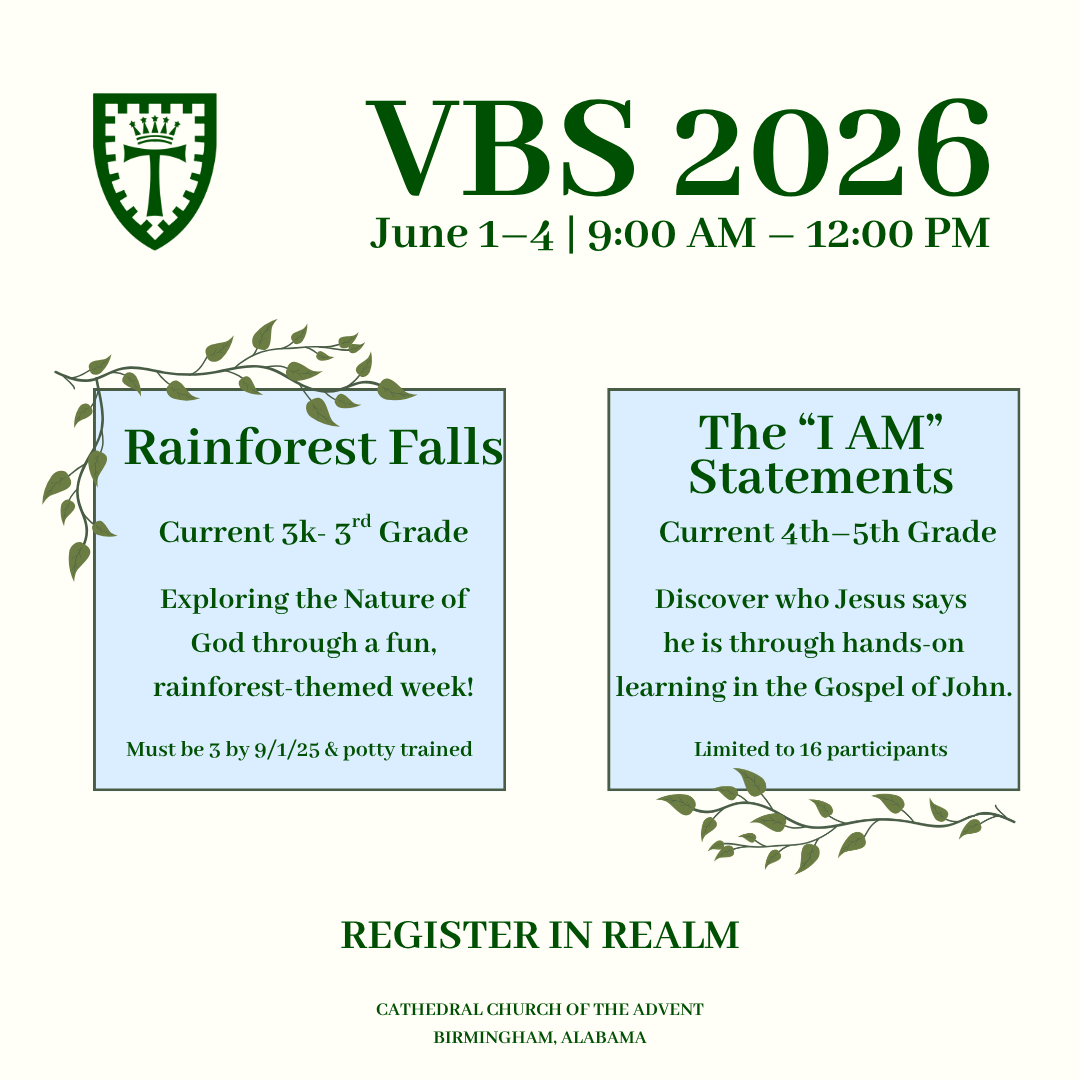 Registration Open for VBS 2026 (June 1-4) 1